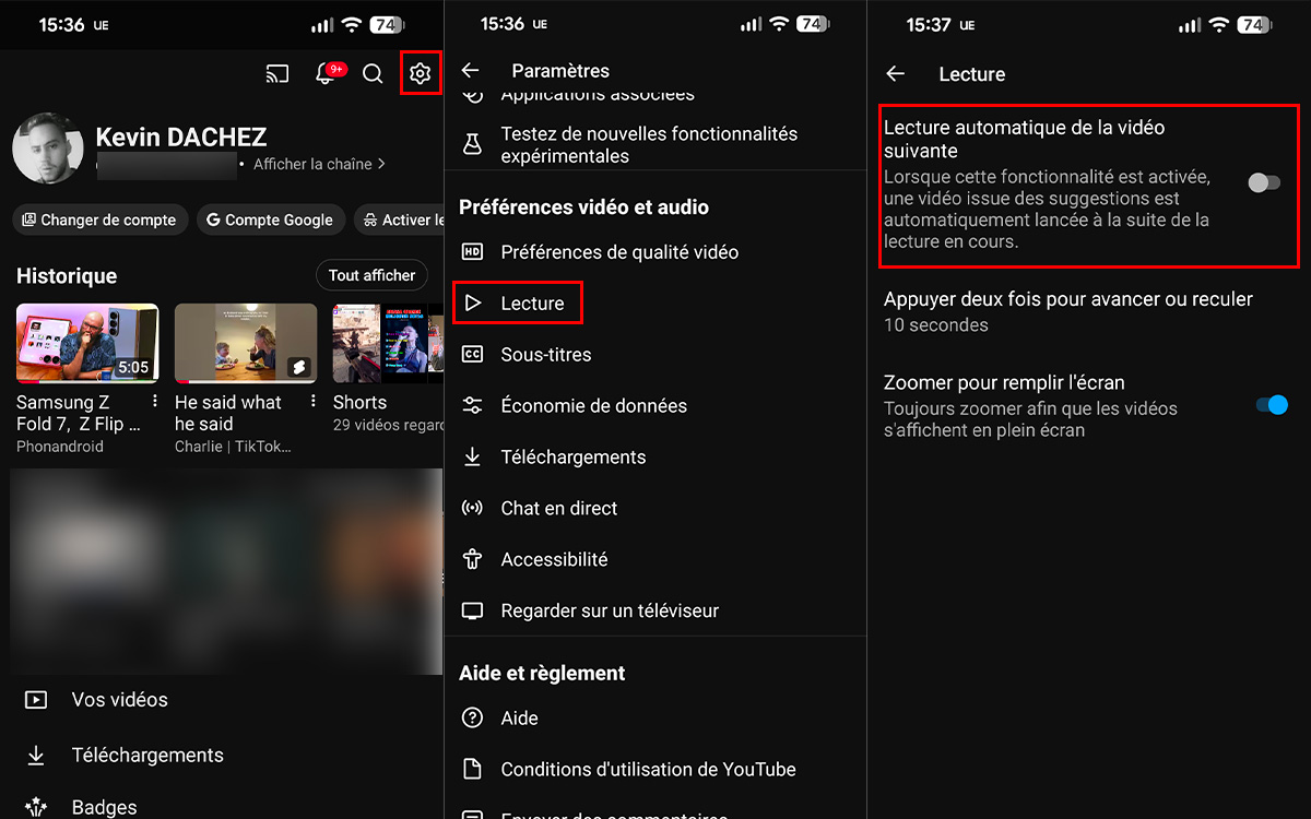 youtube algorithme disco