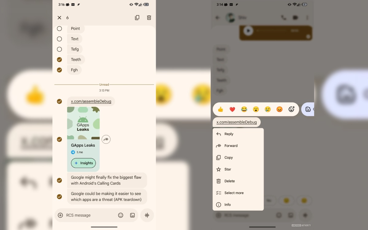 nouveaux outils google messages