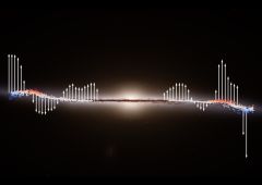 onde choc voie lactee