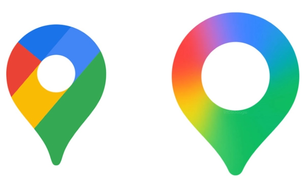 Google Maps nouveau logo