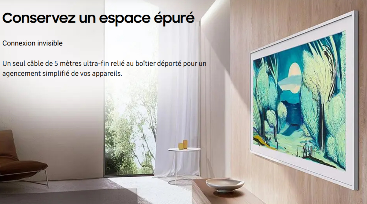 TV Samsung QLED The Frame TQ55LS03F