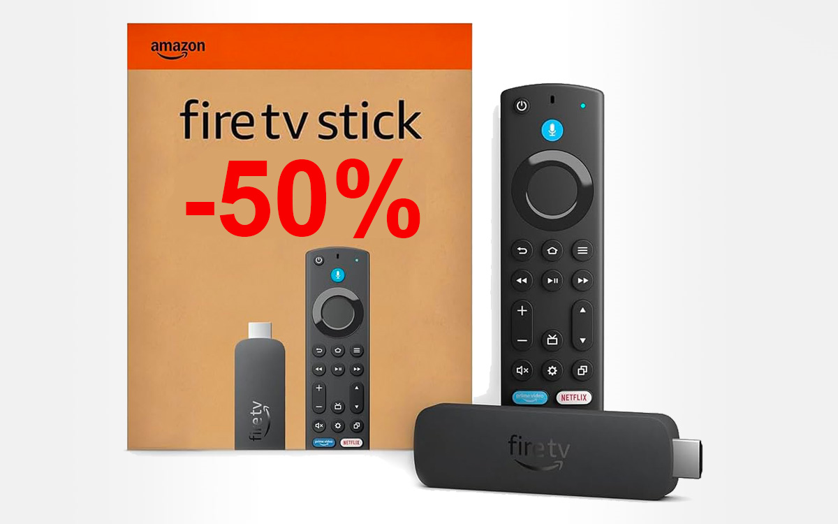Tous les Fire TV Stick sont à prix cassé pour le Black Friday : Amazon les brade à -50% !
