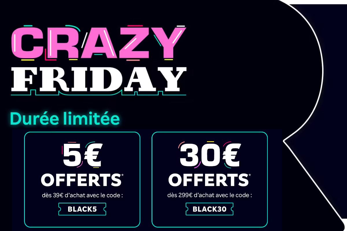 Black Week : iPhone, Dyson, Tefal… Les promotions folles de Rakuten à saisir aujourd’hui seulement !
