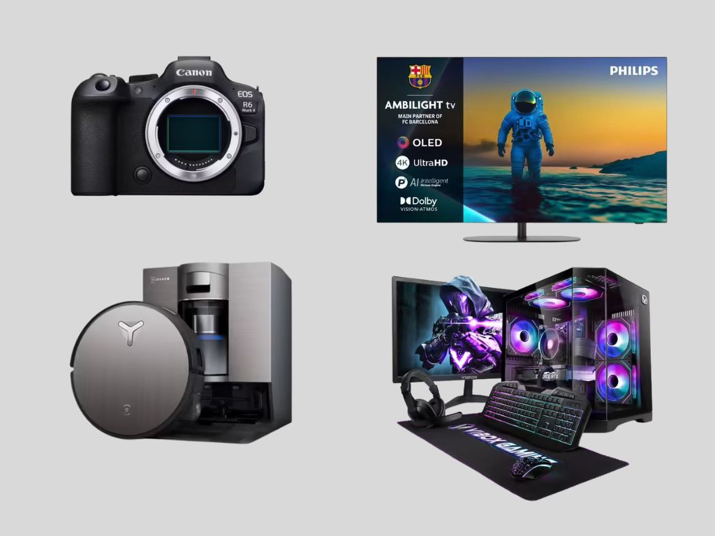 Robot aspirateur, TV OLED, Canon pro : jusqu’à 800€ d’économie avec ces 2 codes valables jusqu’à minuit !