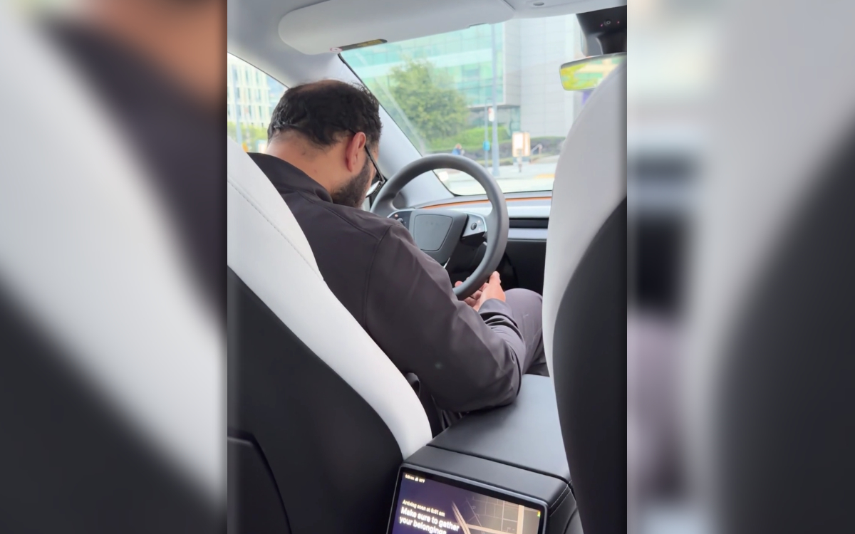 Tesla : il s’endort au volant du Robotaxi alors qu’il est censé vérifier que le passager est en sécurité