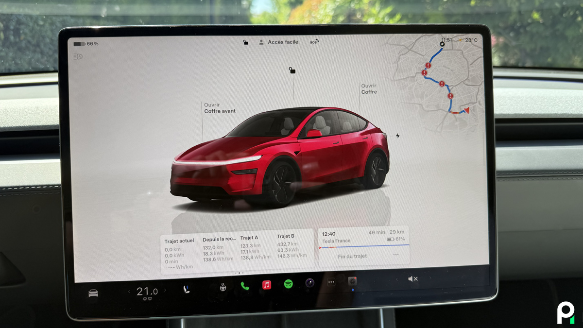 Tesla Model Y Propulsion 2025 interieur