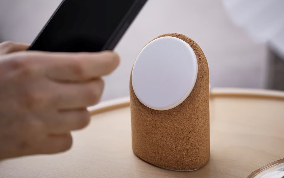 IKEA chargeur sans fil Qi2 liège