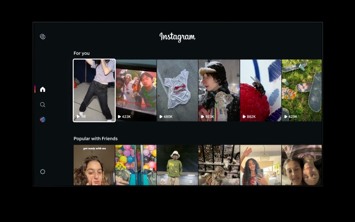 Instagram pour TV