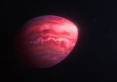 Planète citron vue d'artiste