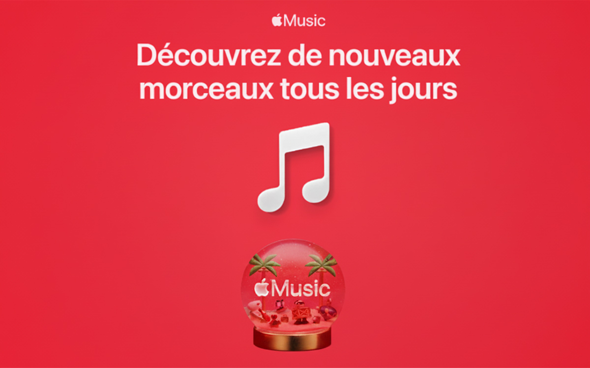 Apple Music crée la surprise : pour Noël, profitez d’une grosse baisse de prix