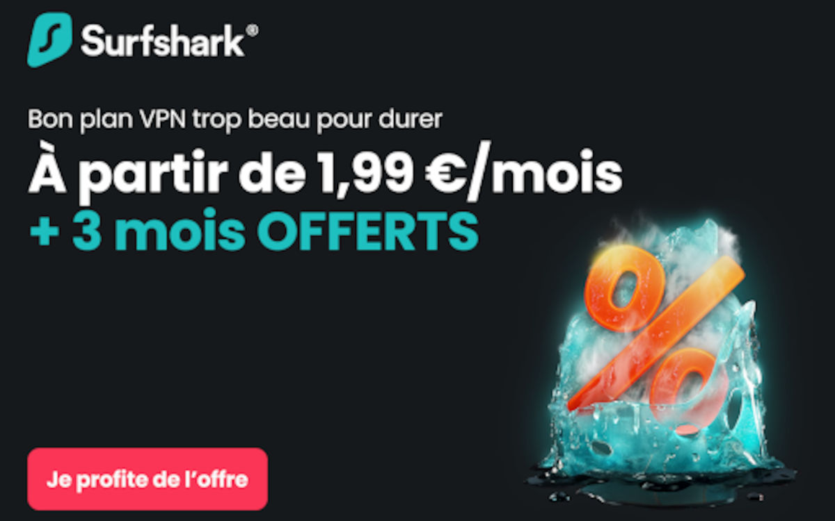 bon plan surfshark decembre 2025