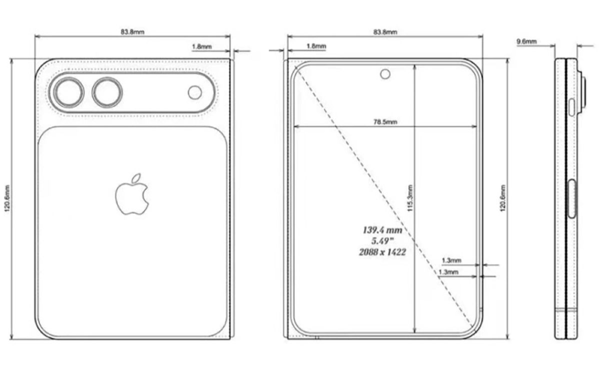 iPhone Fold dessins