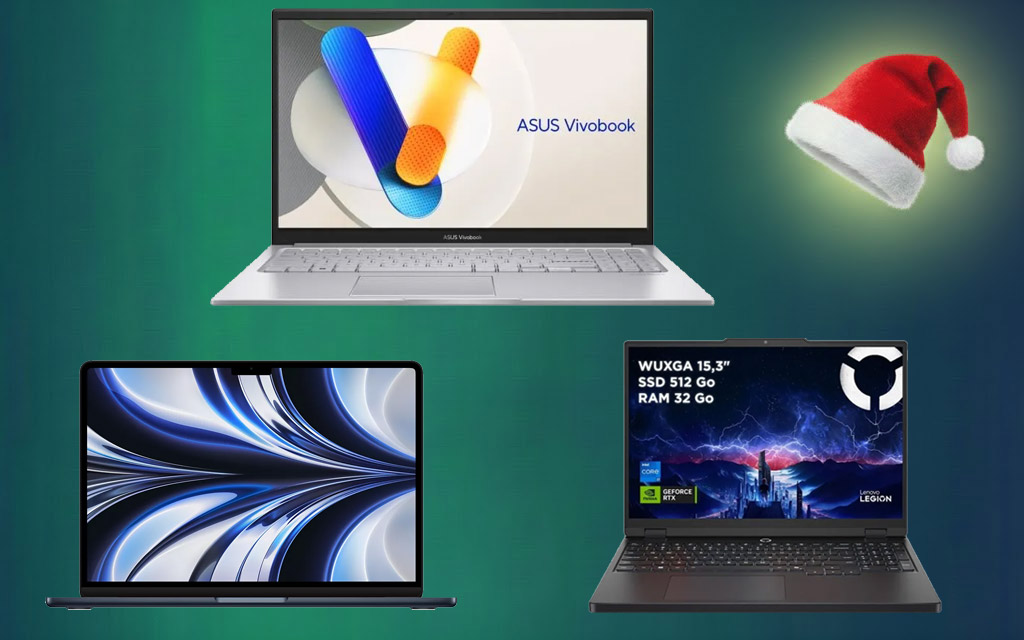 Idées cadeaux PC portables Noël