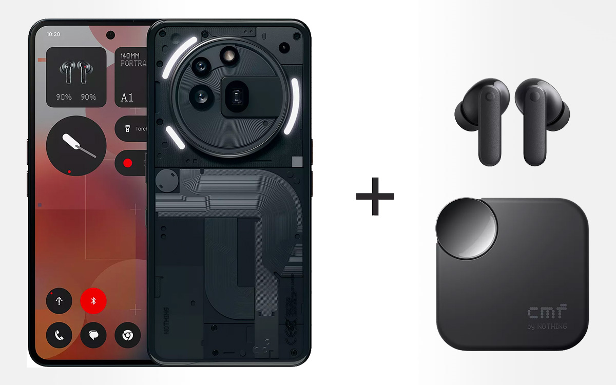 Nothing Phone (3a) Pro 256 Go + CMF Buds 2A : le pack smartphone et écouteurs est à prix mini, vite !