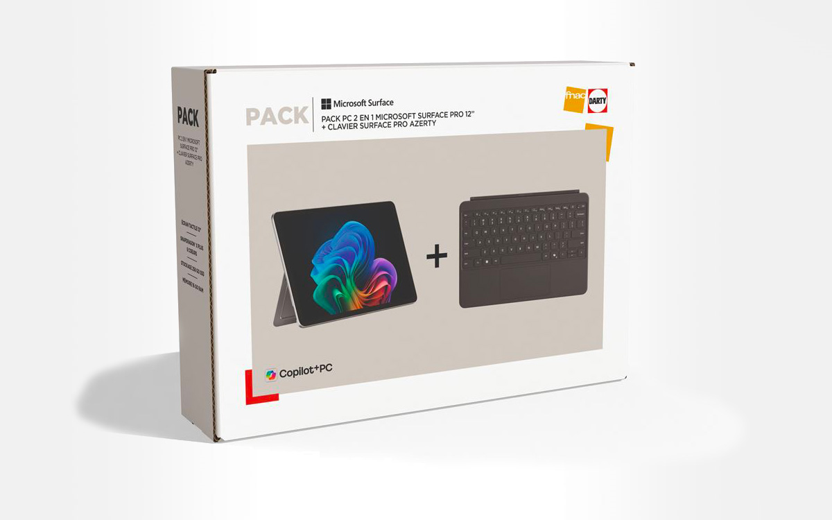 ack PC 2 en 1 Microsoft Surface Pro 12