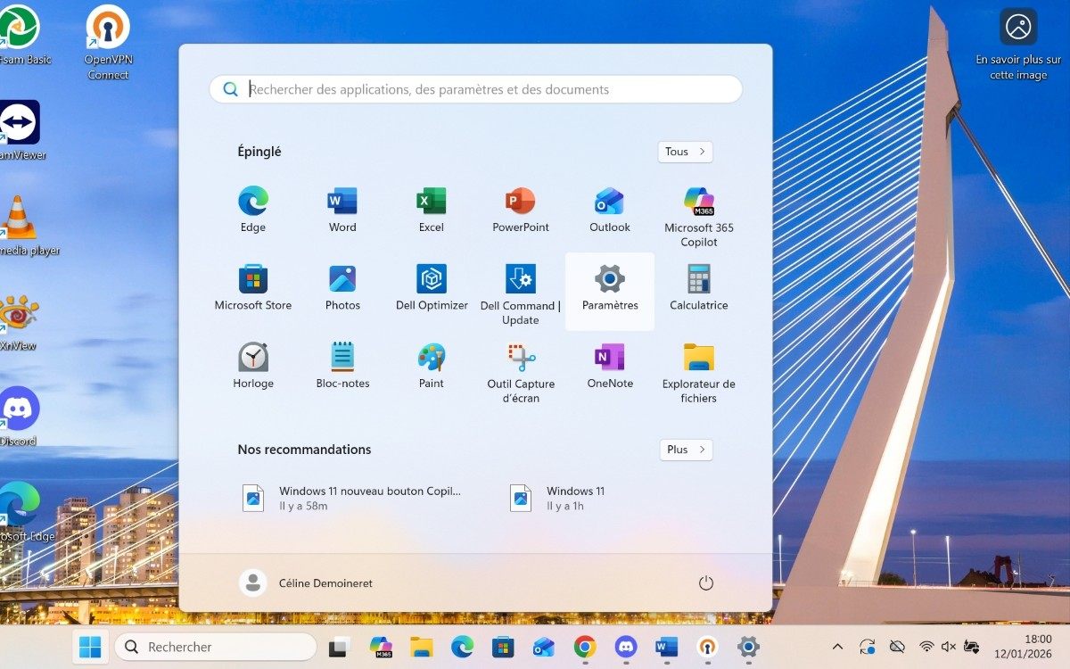 Désactiver effets d'animation Démarrer