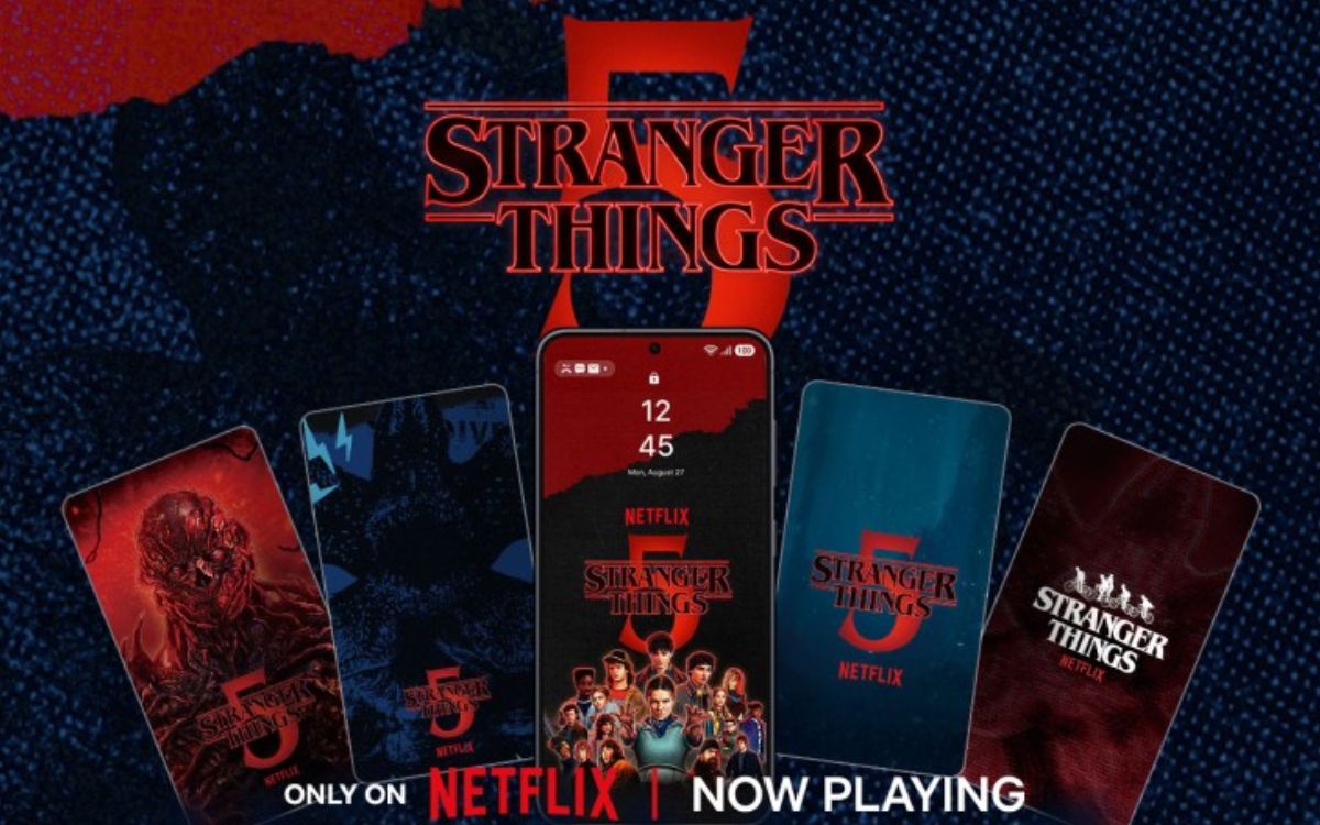 Fond ecran Samsung Stranger Things
