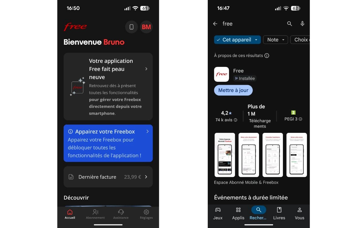 Free fusion Freebox Connect