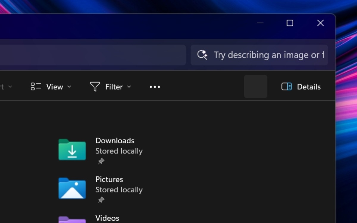 Windows 11 nouveau bouton Copilot Explorateur