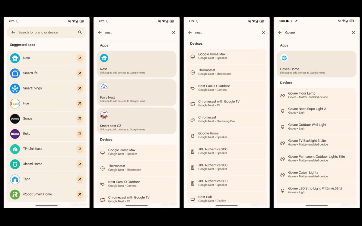ajouter appareils google home