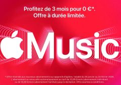 apple music 3 mois gratuits