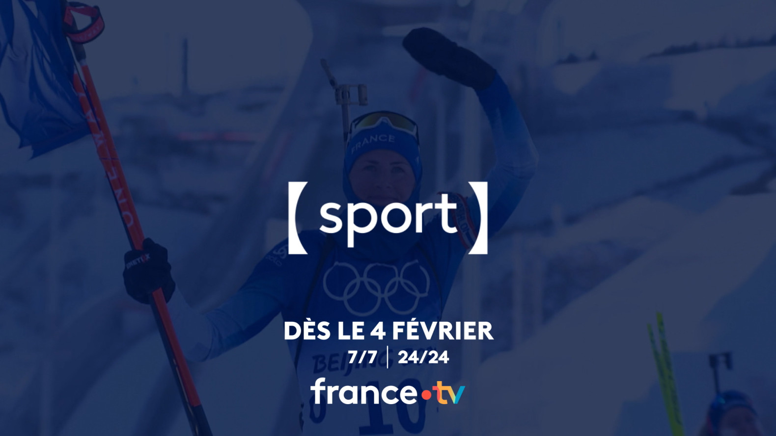 France Télévisions lance sa nouvelle chaîne sport 24h/24 pour les JO d’hiver