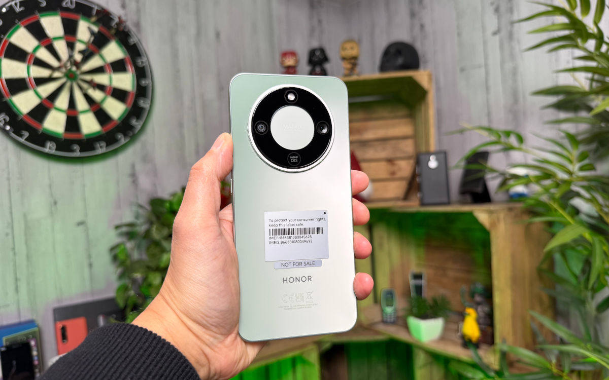 honor magic8 lite prise en main