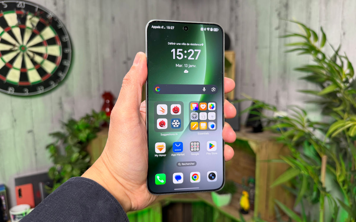 honor magic8 lite test