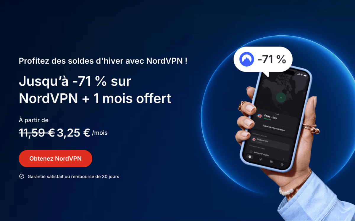 nordvpn promotions du moment