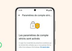 whatsapp paramètres compte stricts