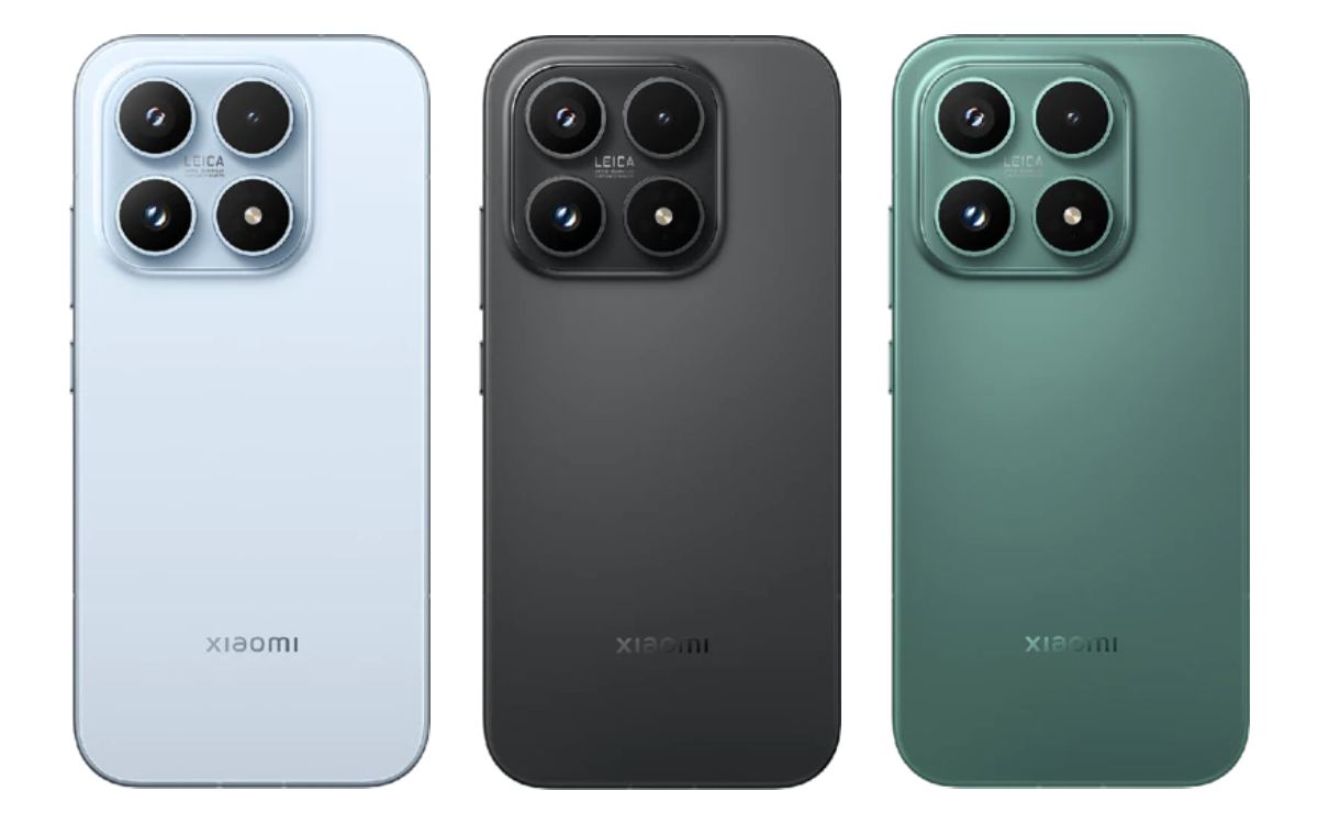 Les coloris du Xiaomi 17 en Europe