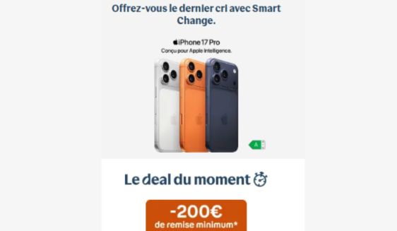 Bouygues iPhone 17 Pro