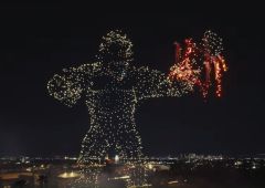 King Kong en drones