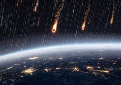 Pluie de meteorites