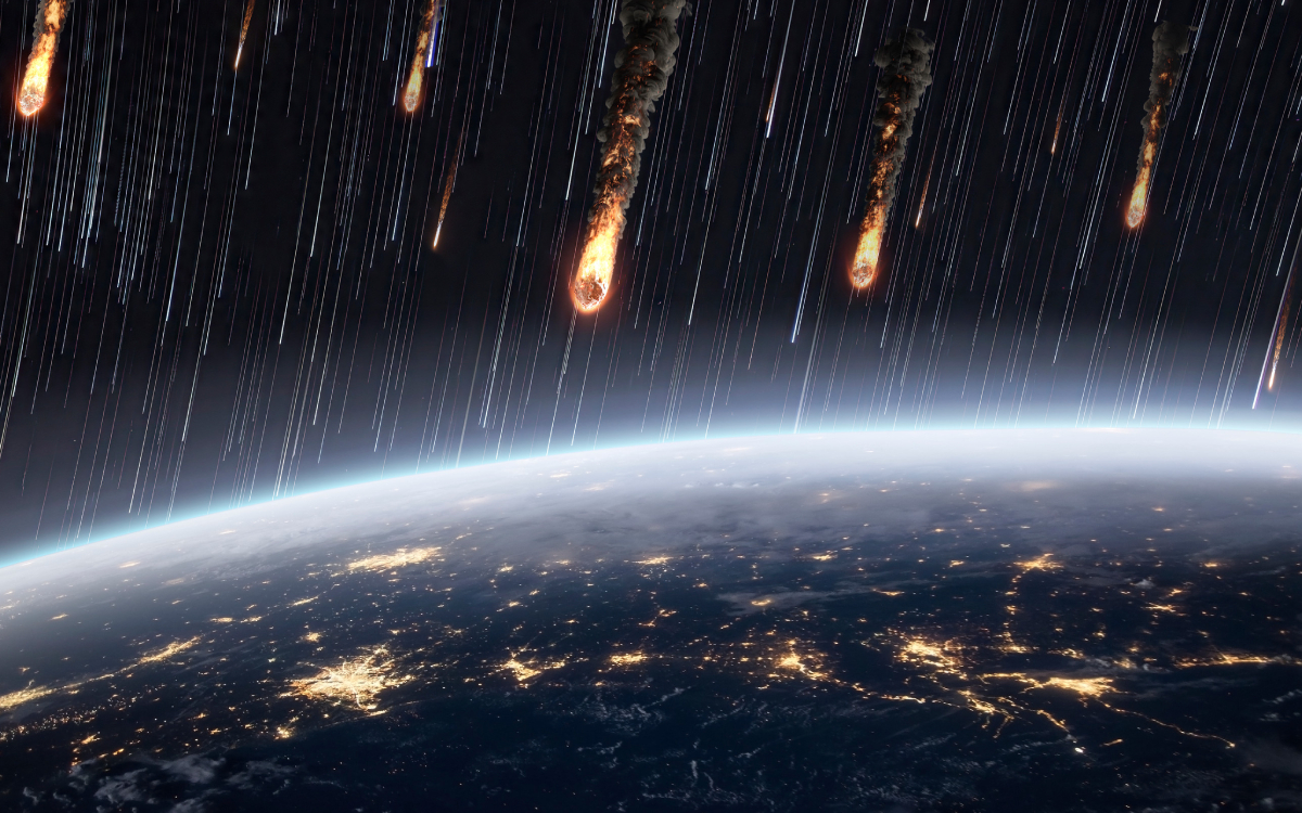 Pluie de météorites