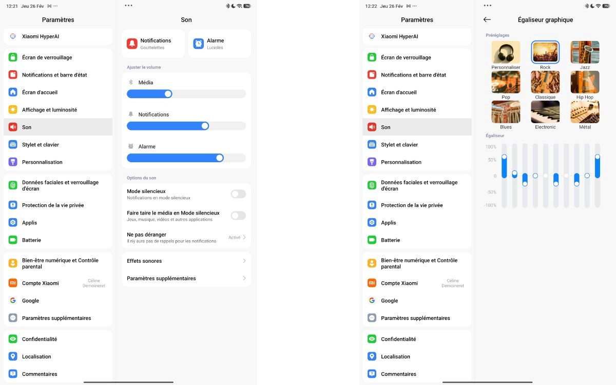 Test Xiaomi Pad 8 son