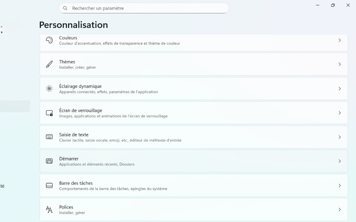 Windows 11 désactiver notifications Personnalisation