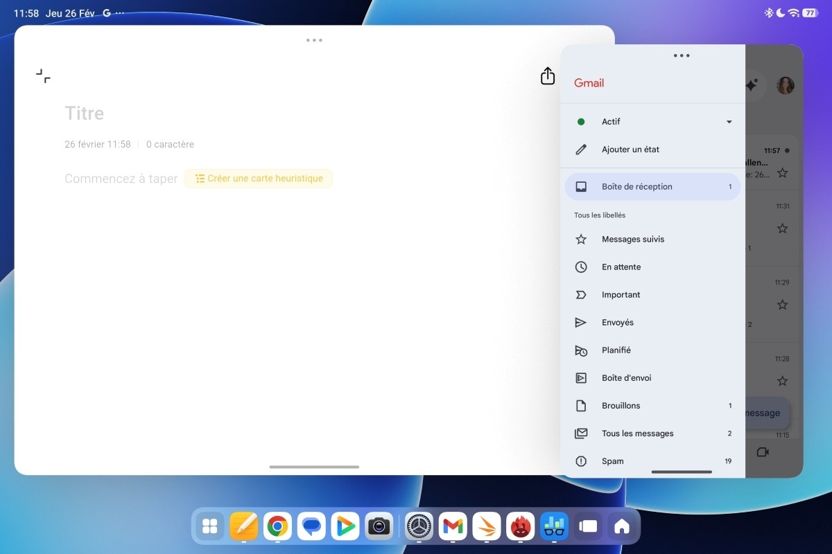 Xiaomi Pad 8 Poste de travail