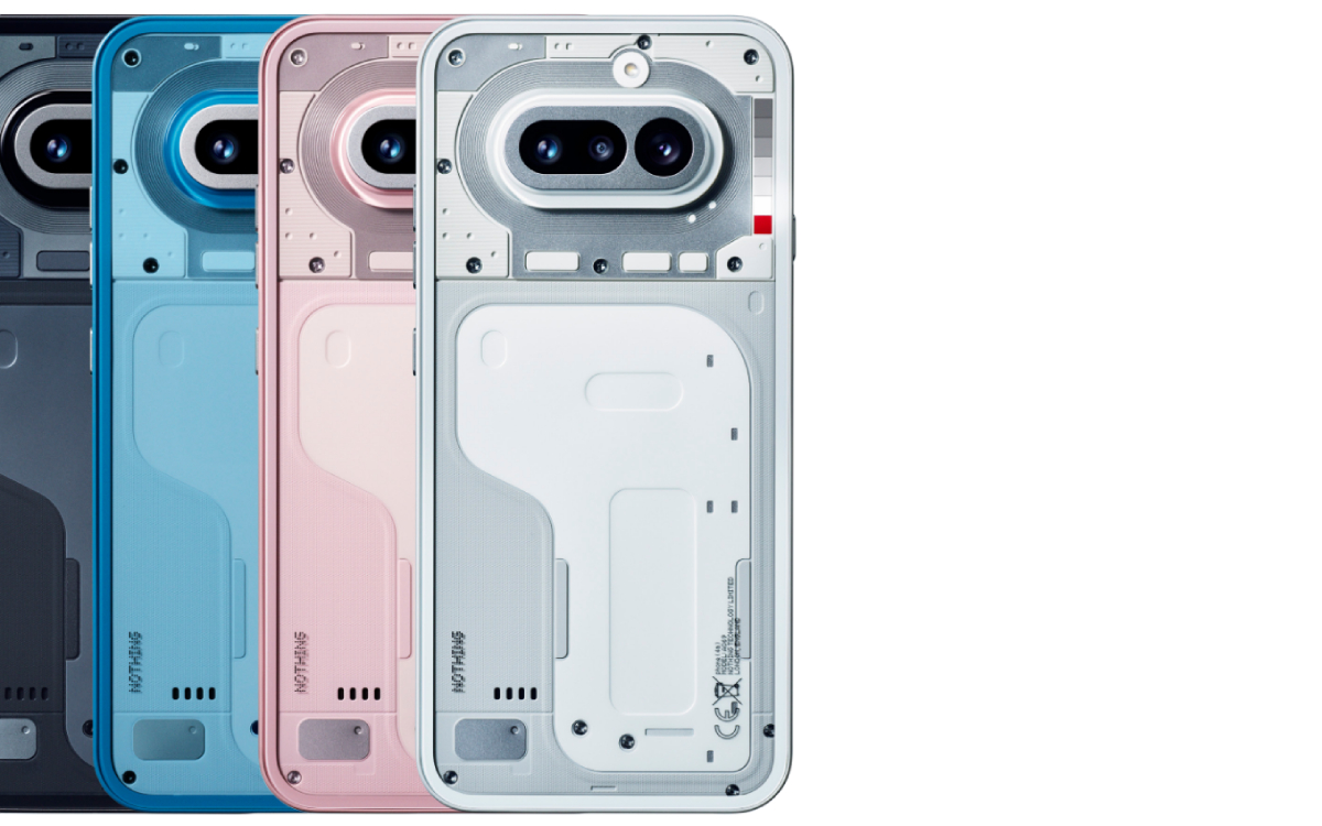 Les coloris du Nothing Phone (4a)