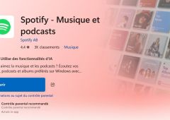 Spotify sur PC Windows