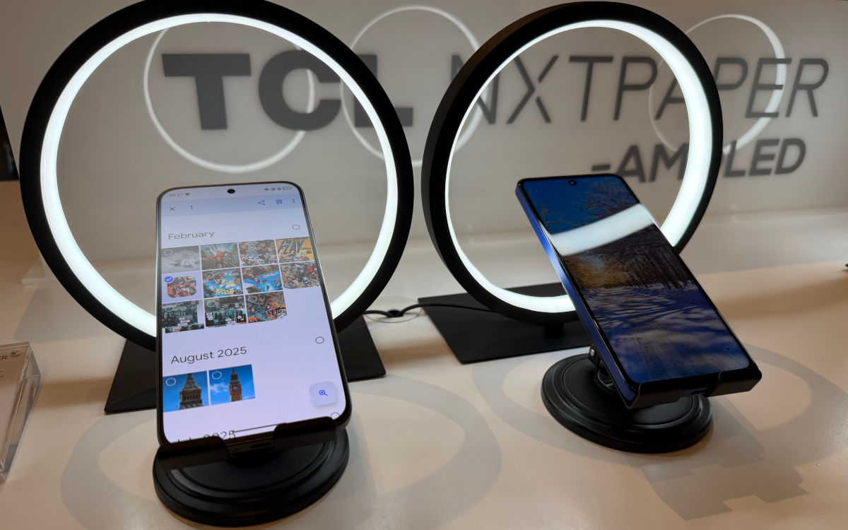 TCL ecran amoled nxtpaper