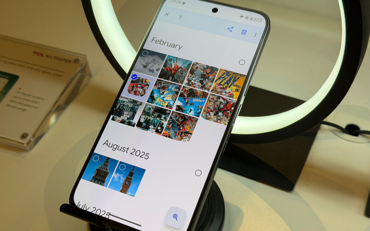 TCL ecran amoled nxtpaper