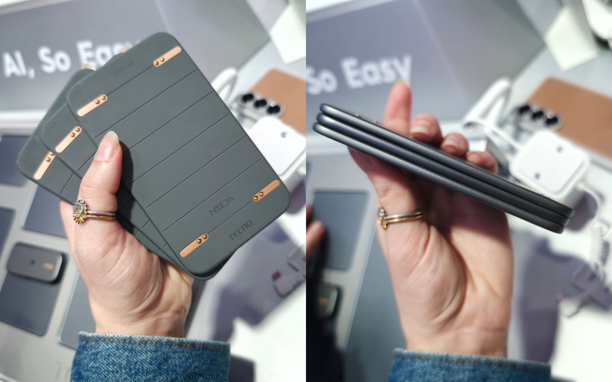 Tecno smartphone modulaire magnétique ultra fin batterie