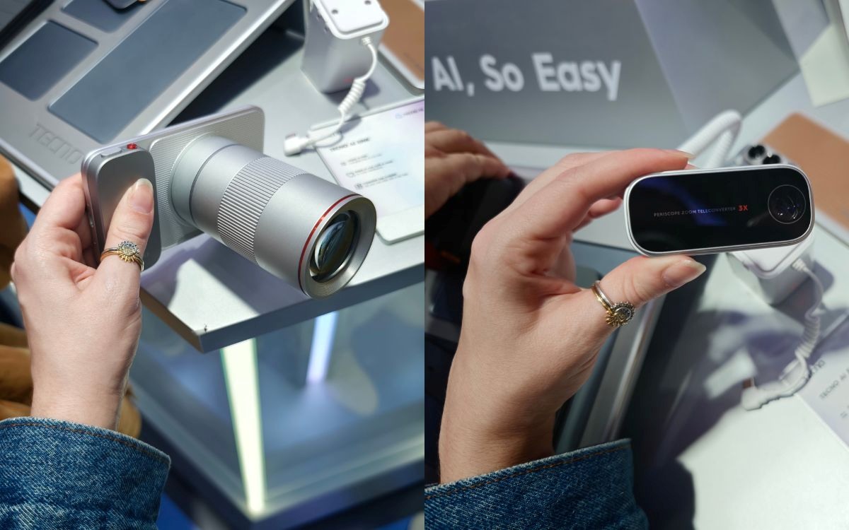 Tecno smartphone modulaire magnétique ultra fin photo