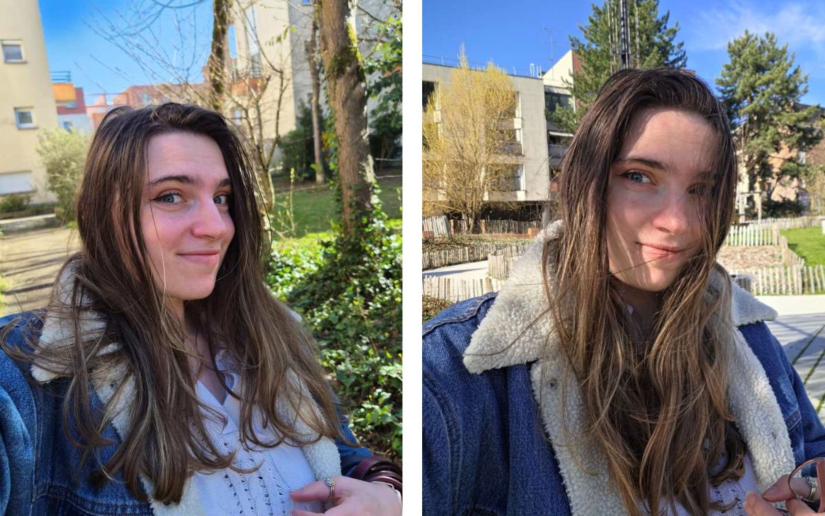 Test Samsung Galaxy S26+ grand angle VS selfie