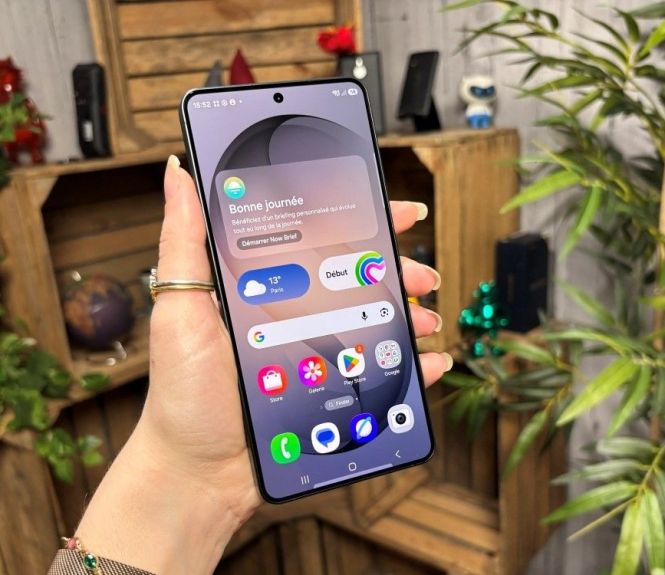 Test Samsung Galaxy S26+ interface