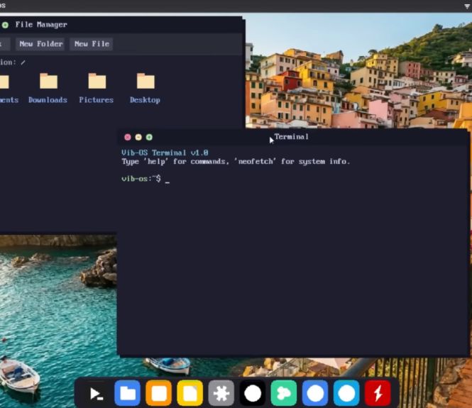 Vib-OS le système d'exploitation entièrement créé par IA