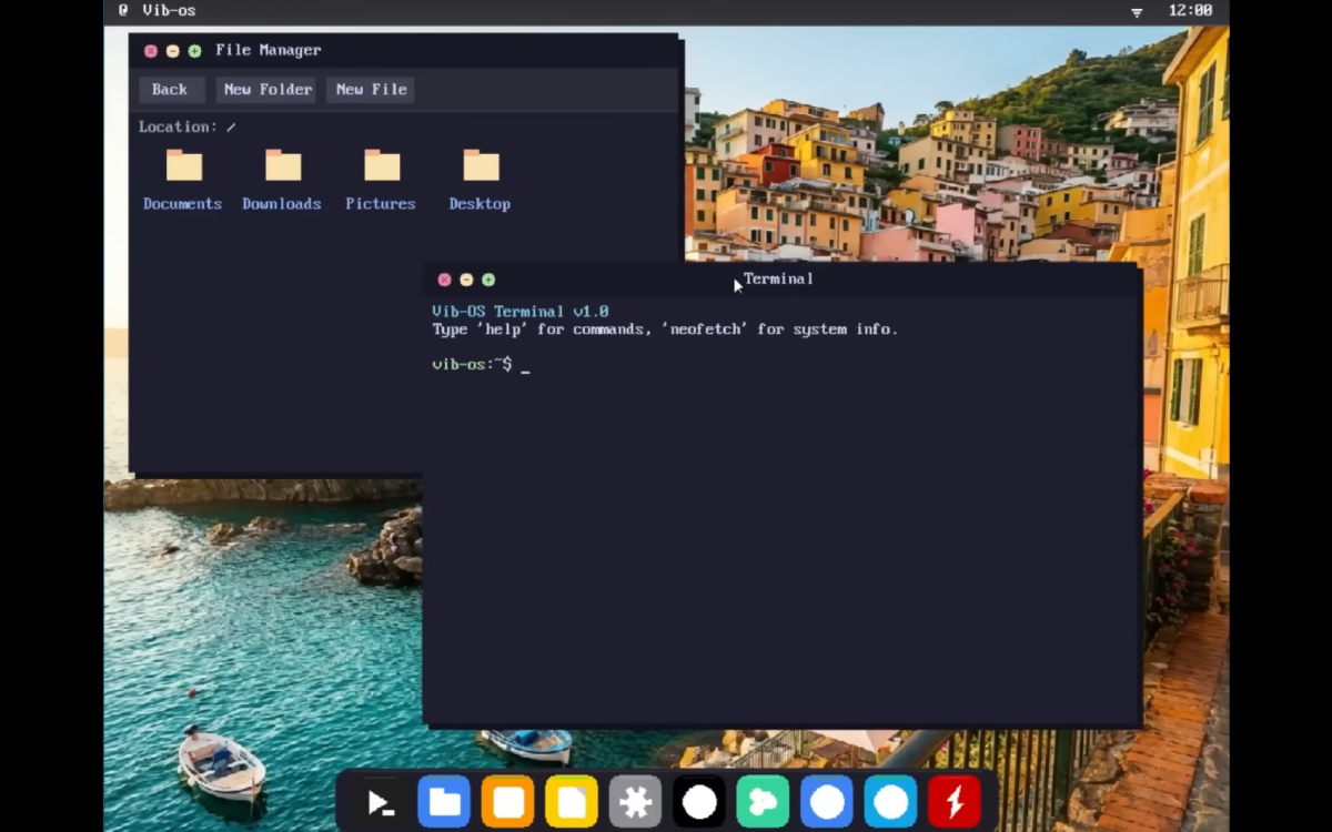 Vib-OS le système d'exploitation entièrement créé par IA