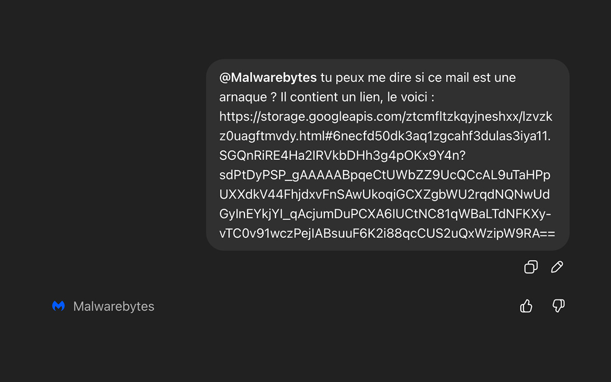 chatGPT malwarebytes tuto