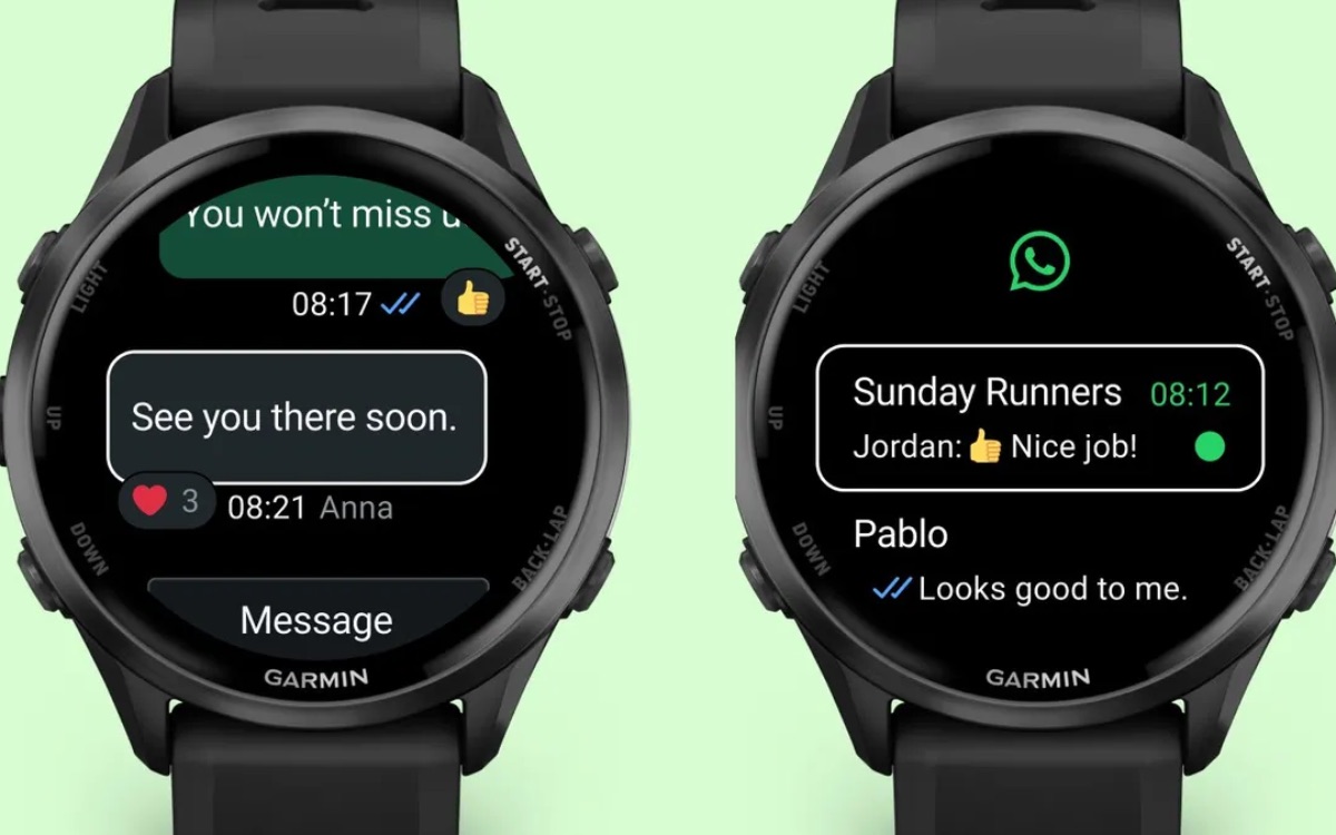 garmin whatsapp